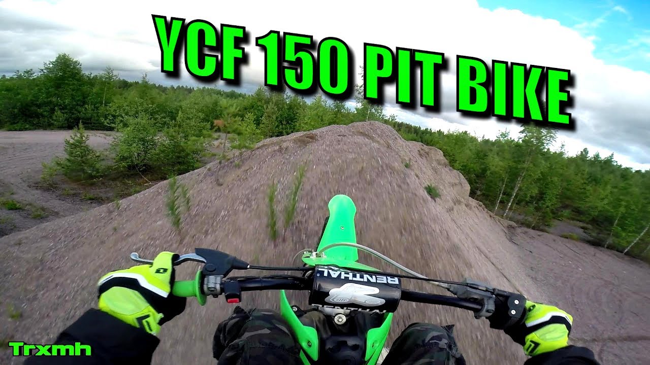 YCF 150 Pit Bike Riding