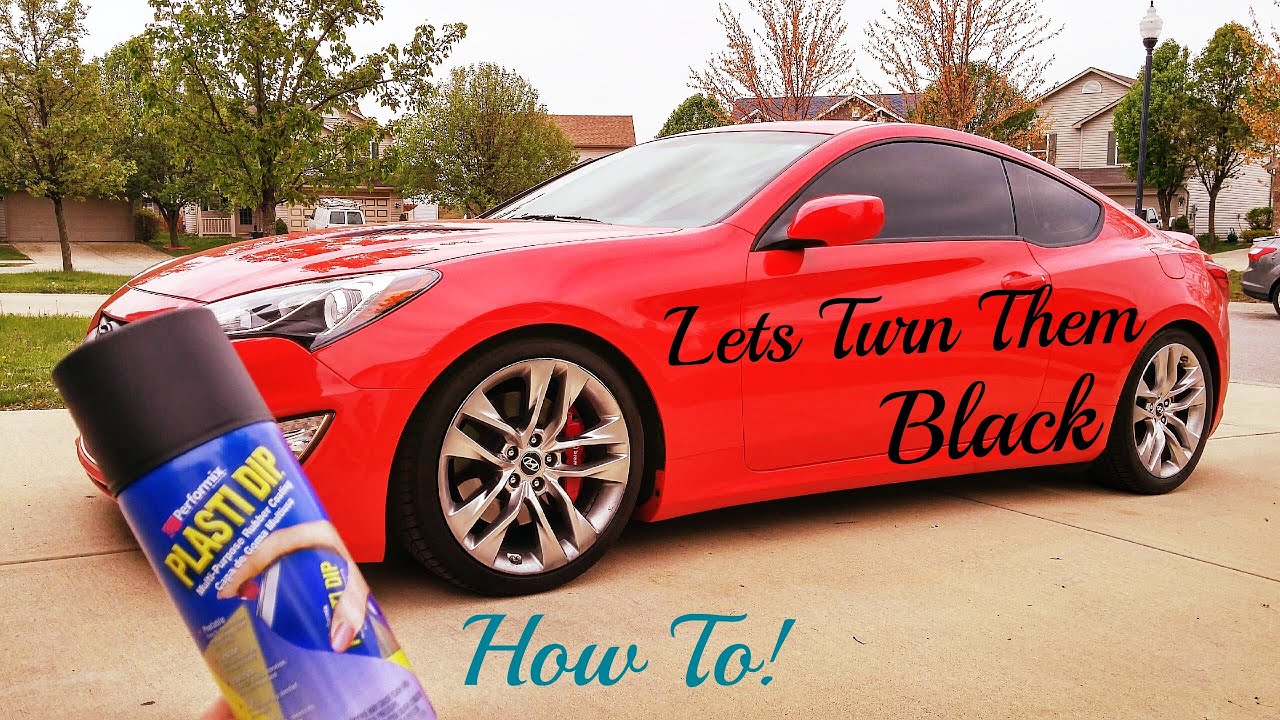 Plasti Dip Wheels/How to/2013 Genesis Coupe