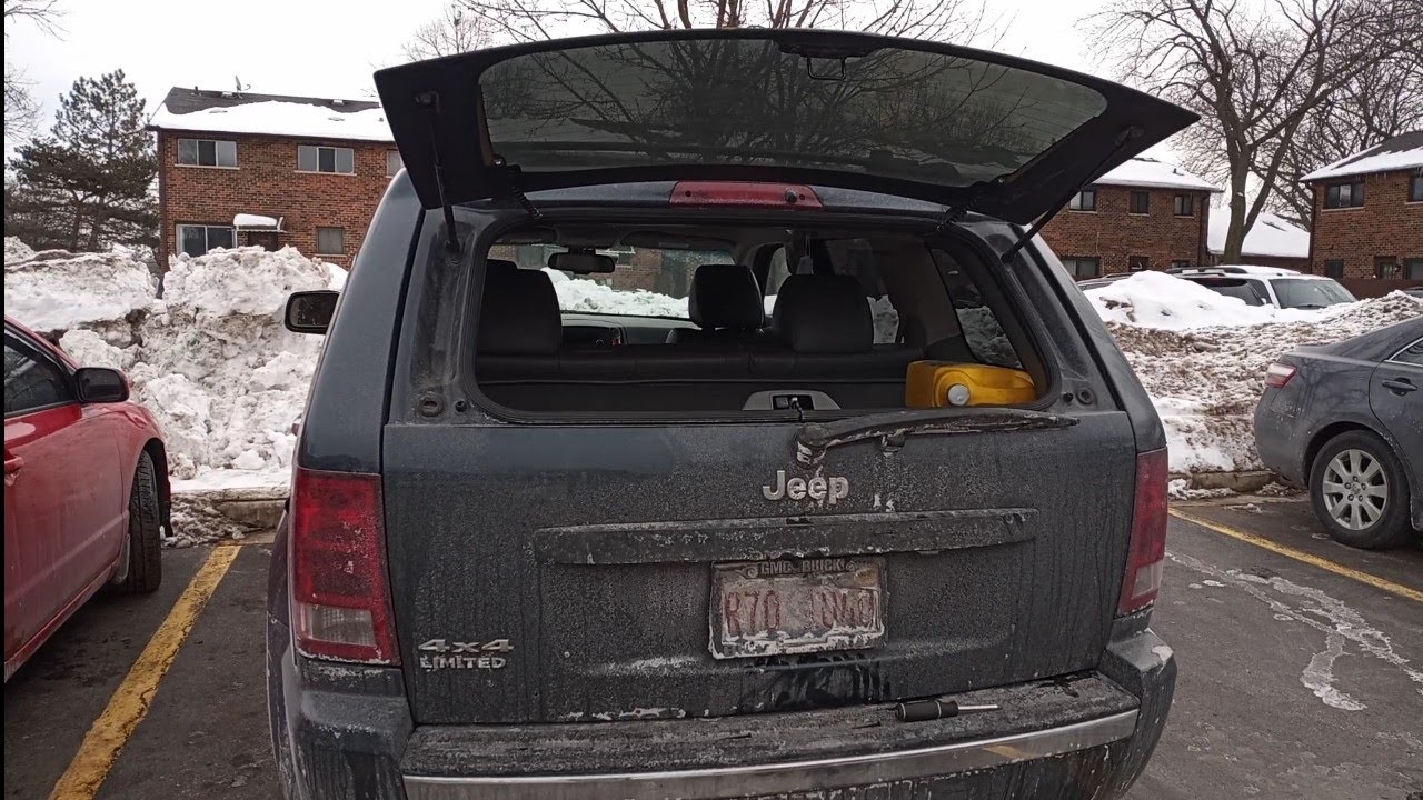 2005/10 Jeep grand cherokee, liftglass problems