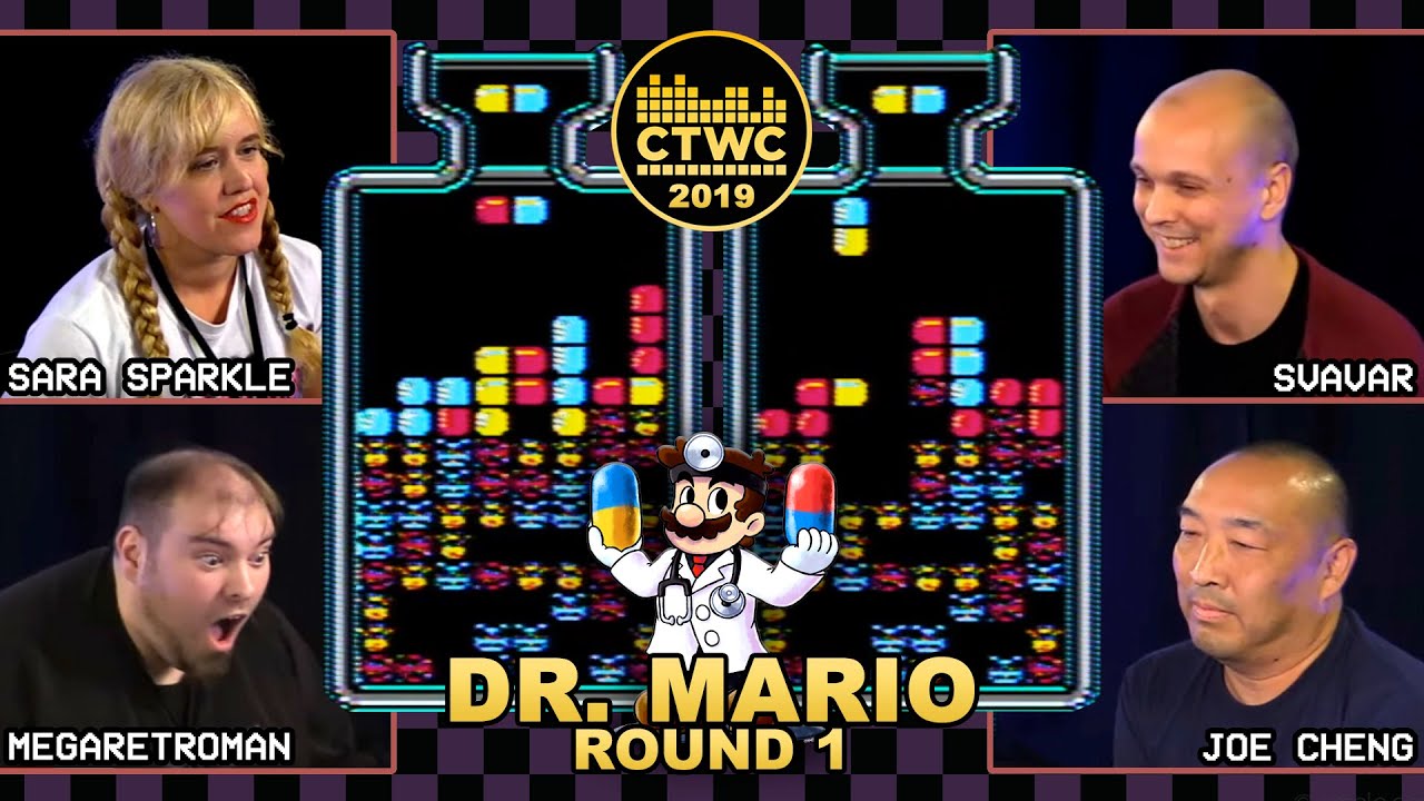 2019 Dr. Mario Championship - Rd. 1 - Tetris Masters take on the Virus!