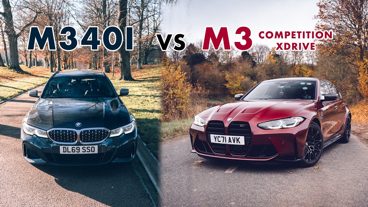 My New BMW M340i vs 2022 M3 Competition xDrive
