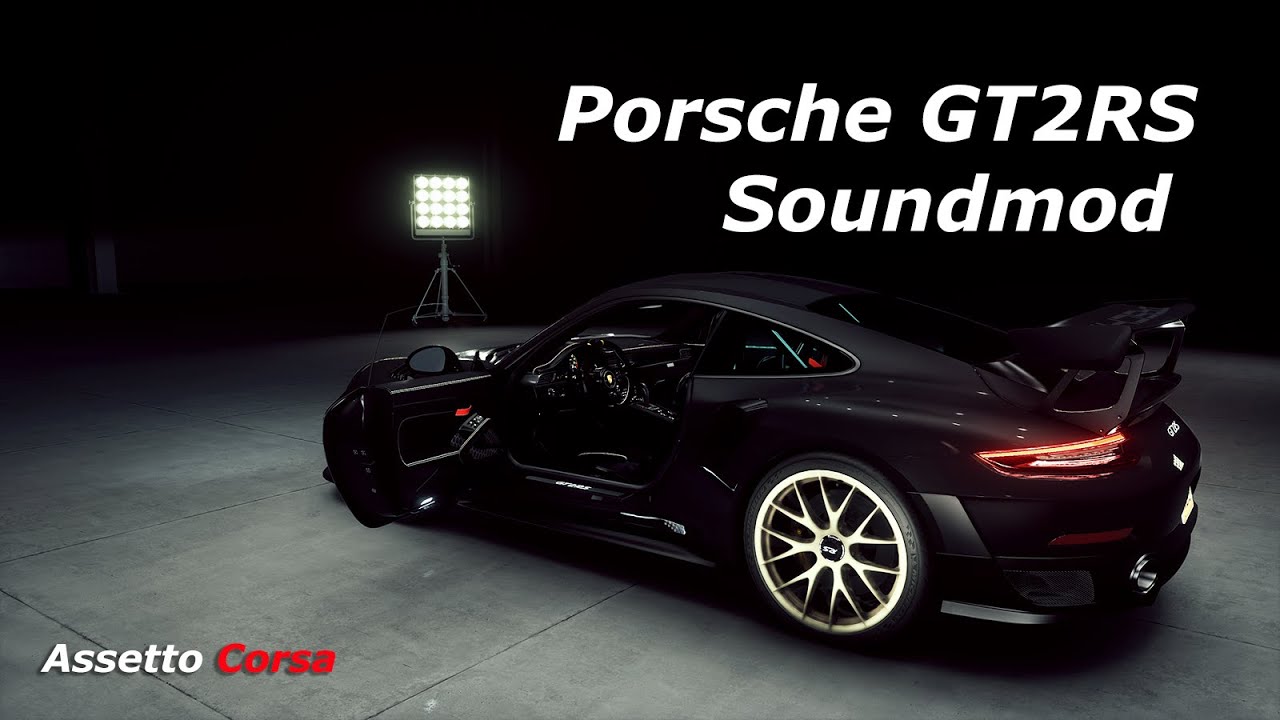 Porsche 911 GT2RS Soundmod Release | Turbo Spool, Backfires, 3.8L F6 Sounds! | Assetto Corsa