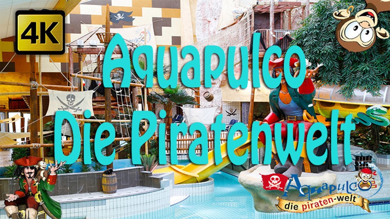 Aquapulco Die Piratenwelt Eurothermen Resort Bad Schallerbach 4K