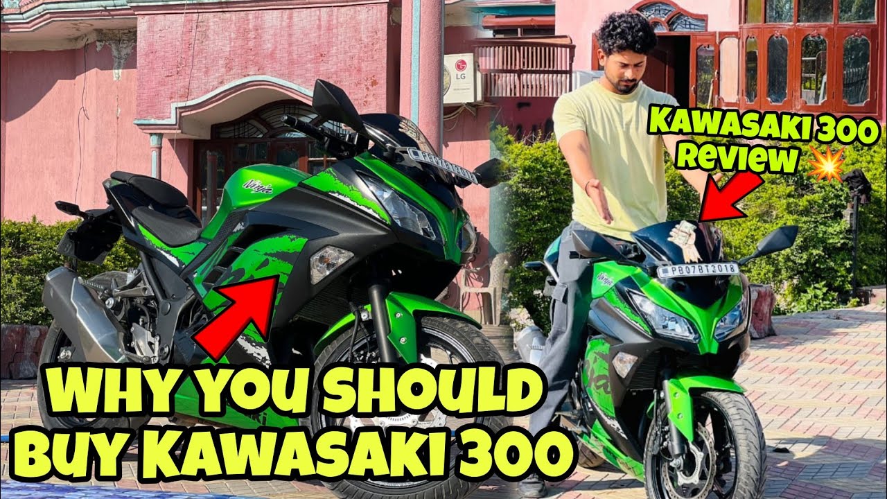 Kawasaki Ninja 300 review|| buy ✅ or not 🚫|| Better than BMW RR 310 😈||