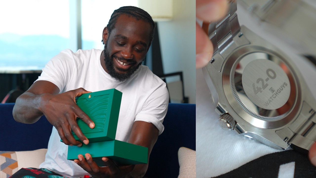 Terence Crawford's ICONIC 42-0 Rolex | MY COLLECTION S1:EP1