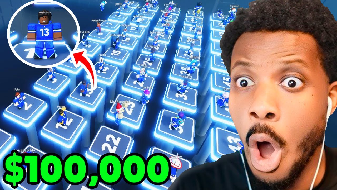 I ALMOST Won the BEAST GAMES vs 50 YouTubers in Roblox!