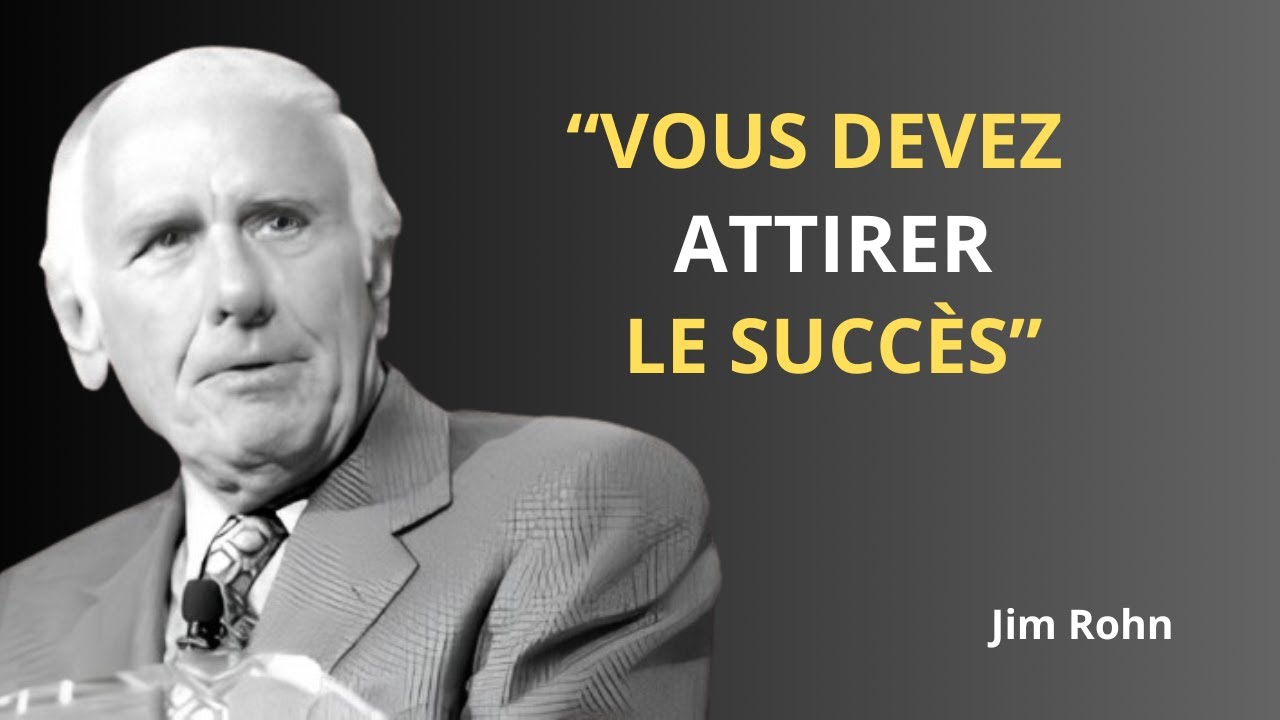 Comment attirer le succès grâce à la loi de l'attraction | Jim Rohn Motivation