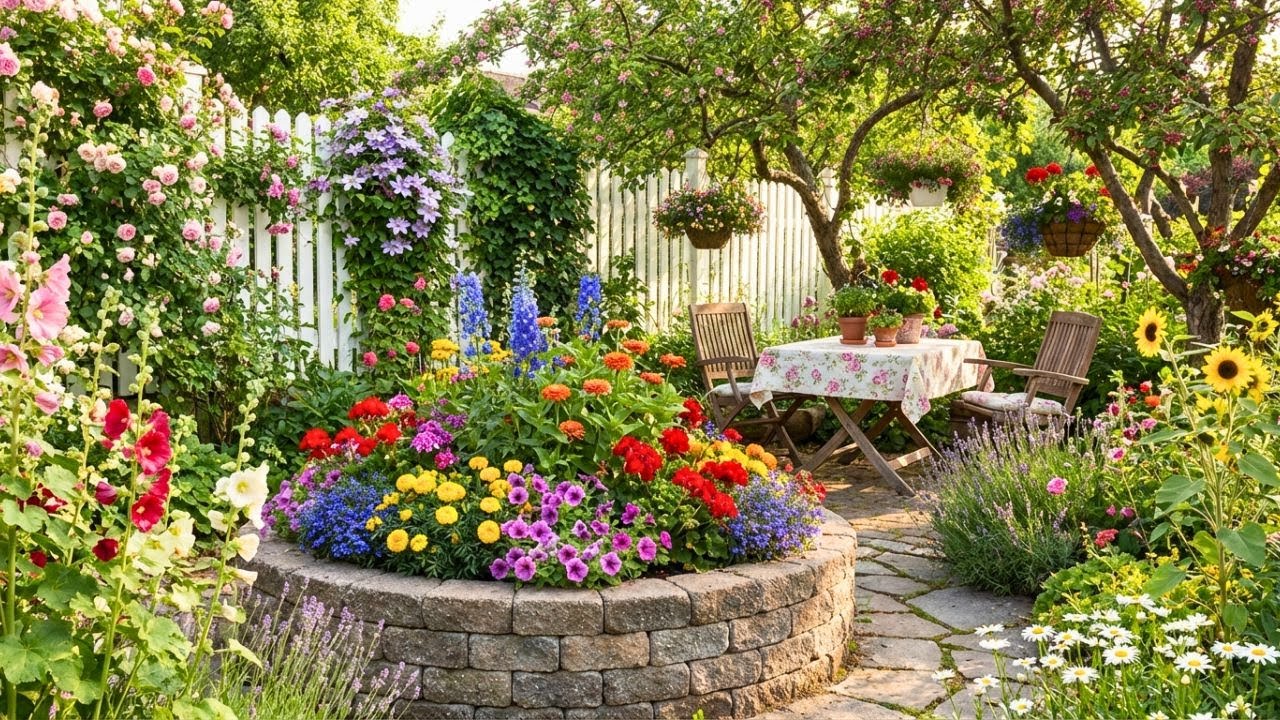 Unique Garden Design Ideas 🌸 | Best Small Space Gardening Ideas & Small Garden Tours