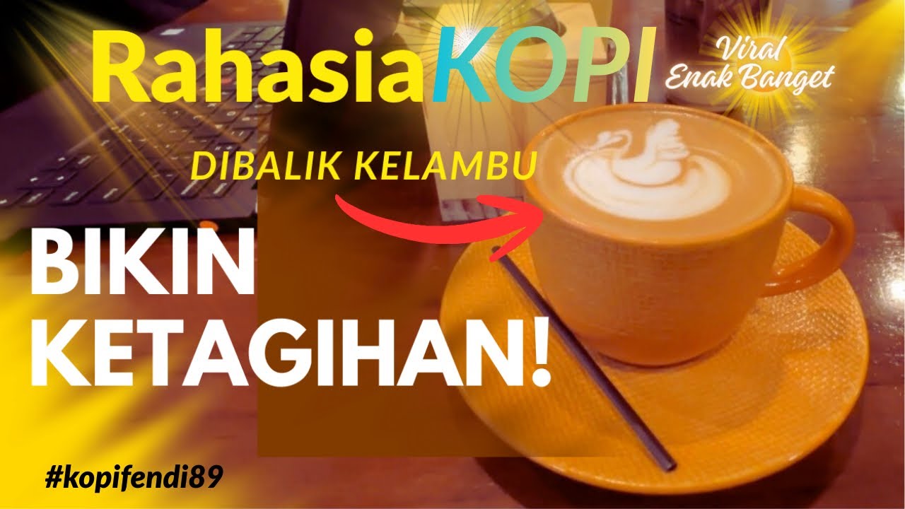 Minum kopi jadi tradisi, belum ngopi ga asyiiik..