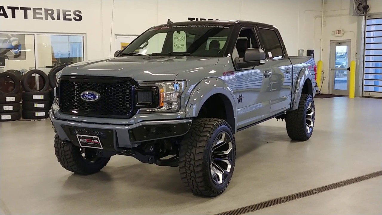 SCA Black Widow F150 Custom Lifted truck!