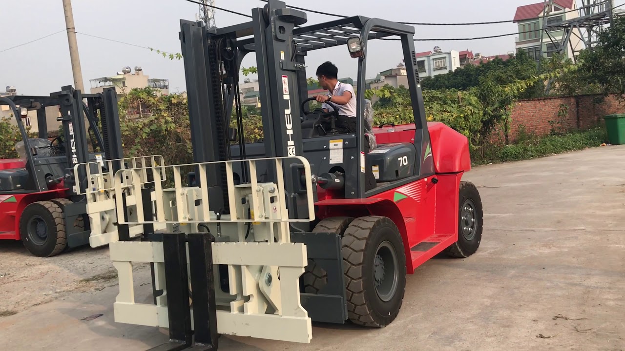 Xe nâng 7 tấn gật gù Heli CPCD70- Càng gật gù- 0359170270