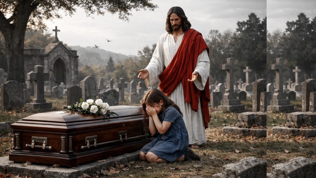 La niña que lloraba por su mamá… hasta que sintió que Jesús estaba a su lado.
