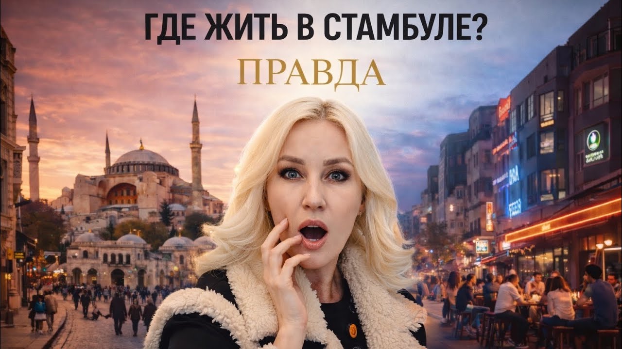 ГДЕ ЖИТЬ в Стамбуле? Районы которые выбирают туристы