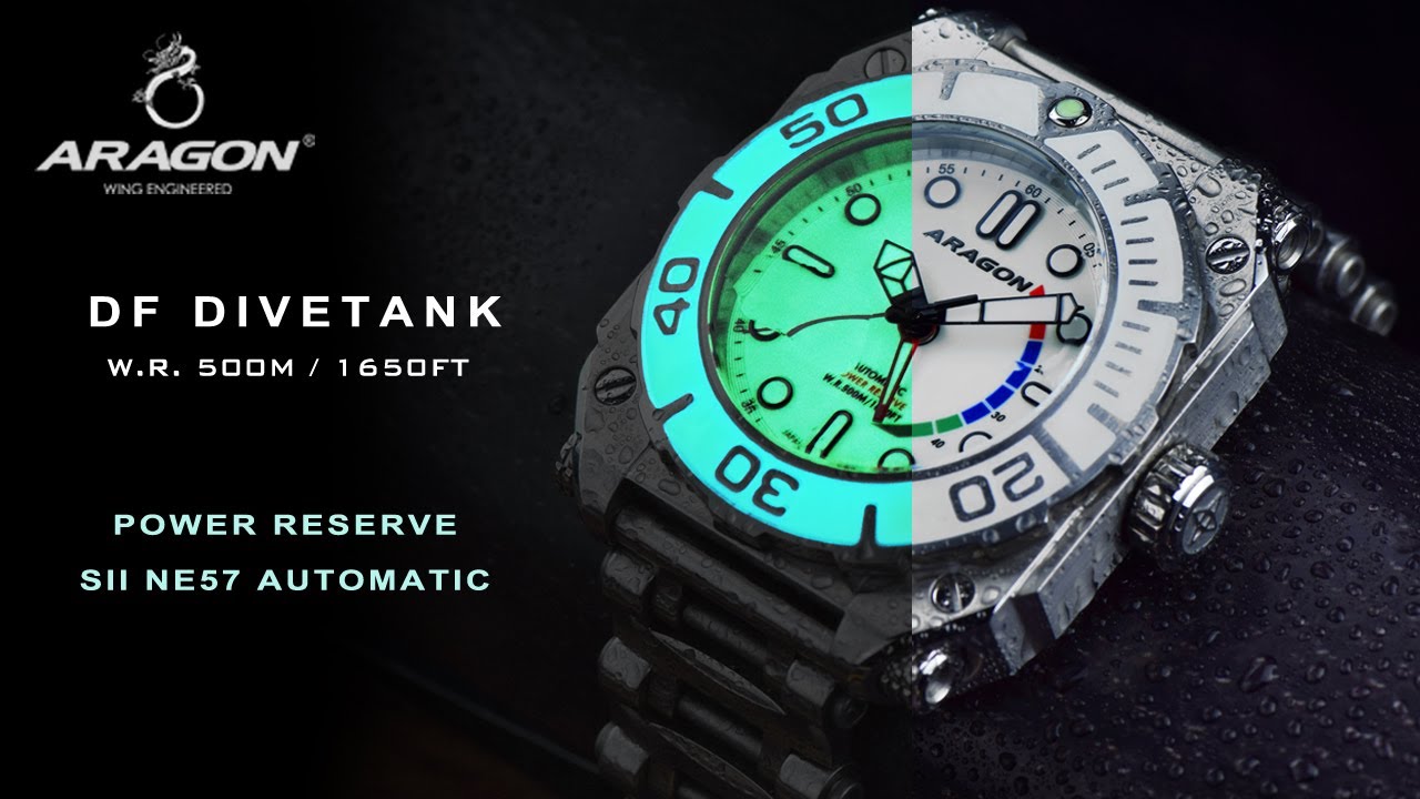 ARAGON® DF Divetank NE57 Power Reserve Automatic