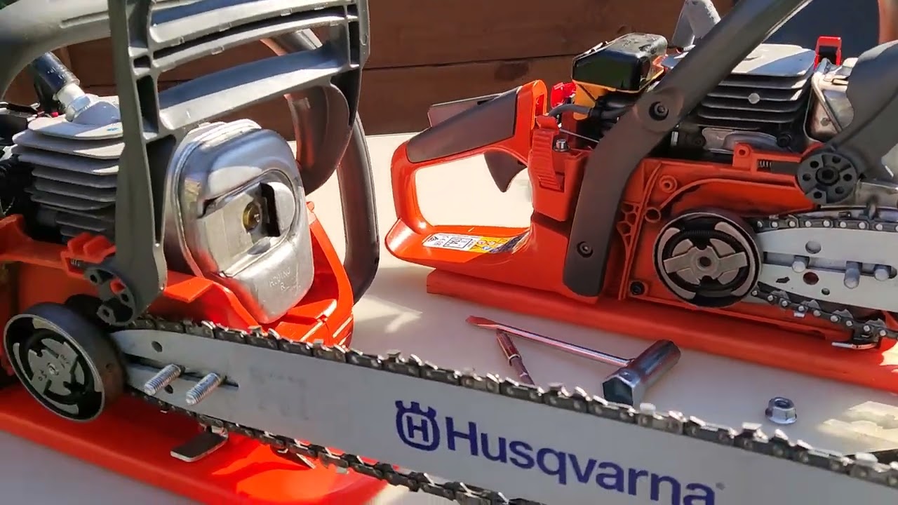 HUSQVARNA 135 VS HUSQVARNA 120 REAL összhasonlítás...