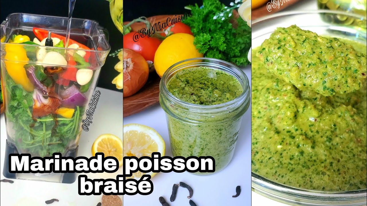 Marinade pour poisson brais&eacute;/ ton poisson sera &agrave; un niveau sup&eacute;rieur