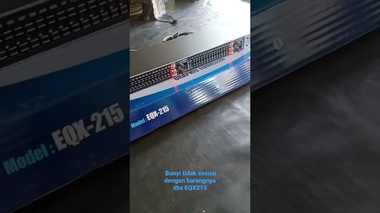 Equalizer dbx EQX215 Mantap maknyeessss