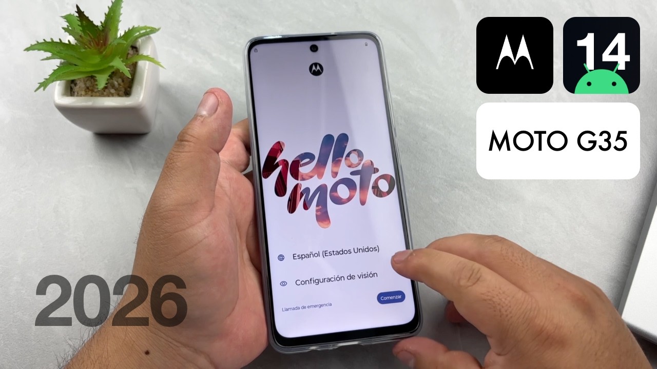 Eliminar Cuenta de Google Motorola Moto G35 5G | Android 14