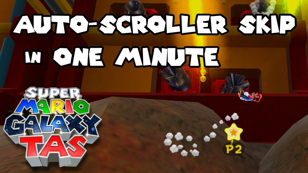 [TAS] Super Mario Galaxy - Battlerock Barrage in 1:00.73