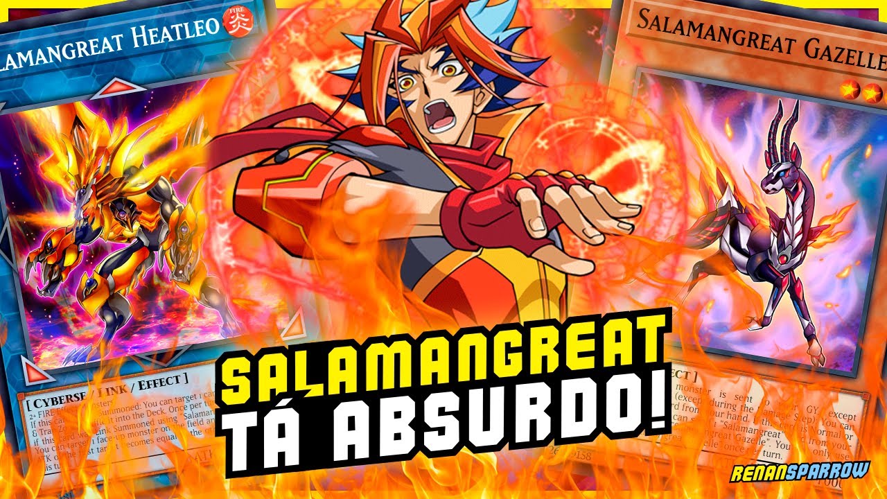 QUEBROU O JOGO: NOVO DECK SALAMAGRANDE É INSANO! - Yu-Gi-Oh! Duel Links #1808