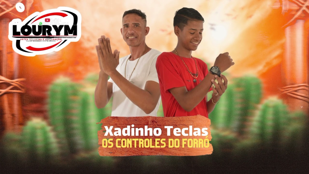 Xadinho teclas e os controles do forró