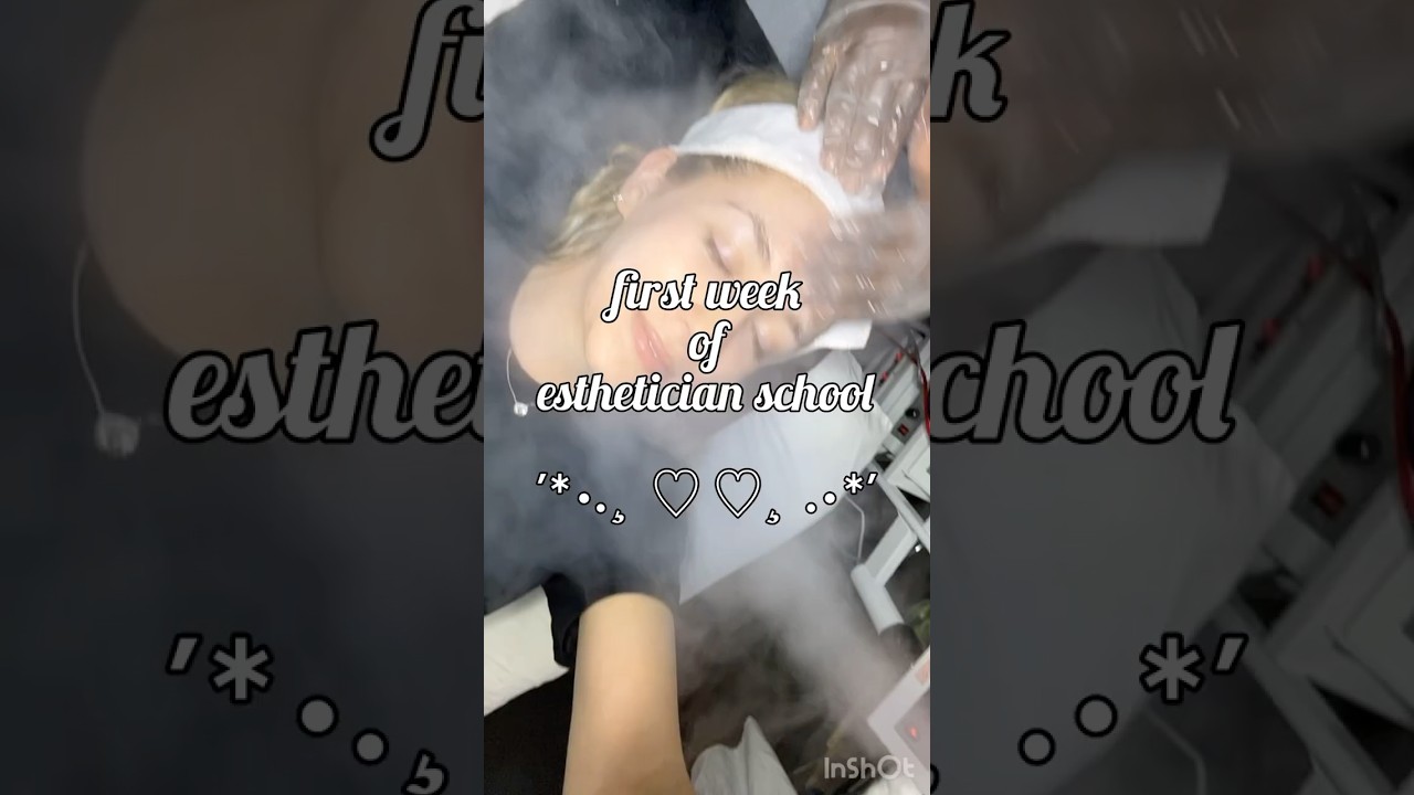 first week of esthetician school! #beauty #beautycommunity #beautyblogger #esthetician #girlboss