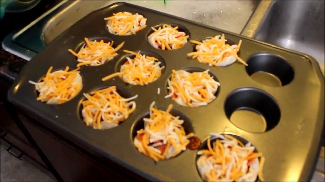 Quick Easy Lunch Pizza Cups