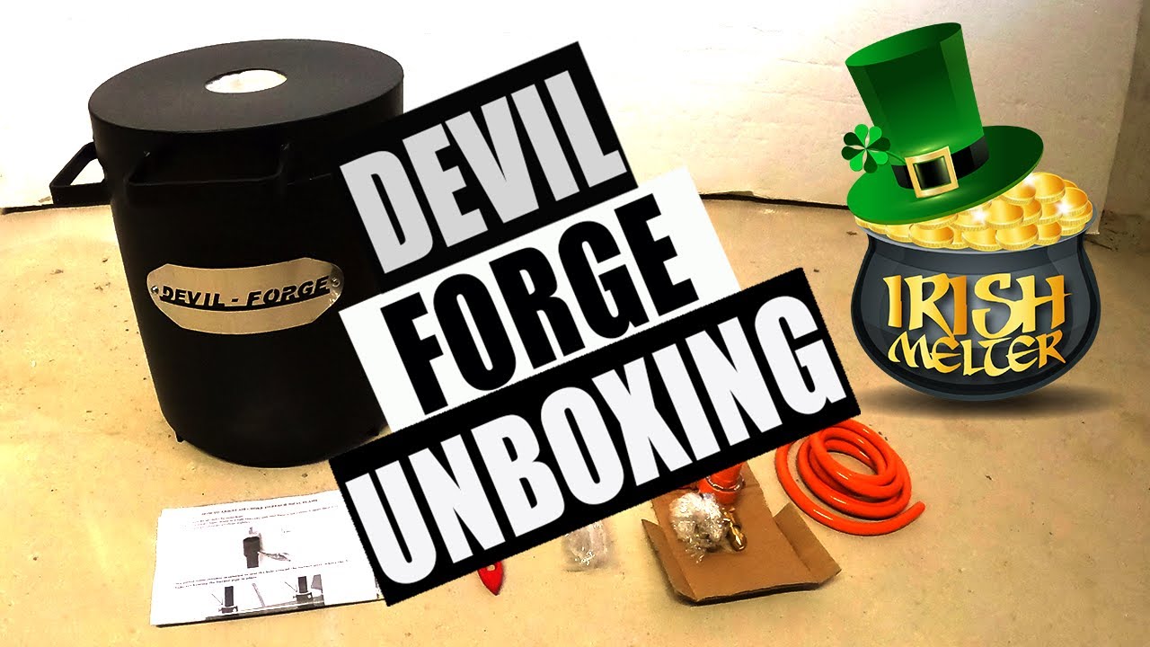 Devil Forge 10kg Furnace Unboxing And Set Up