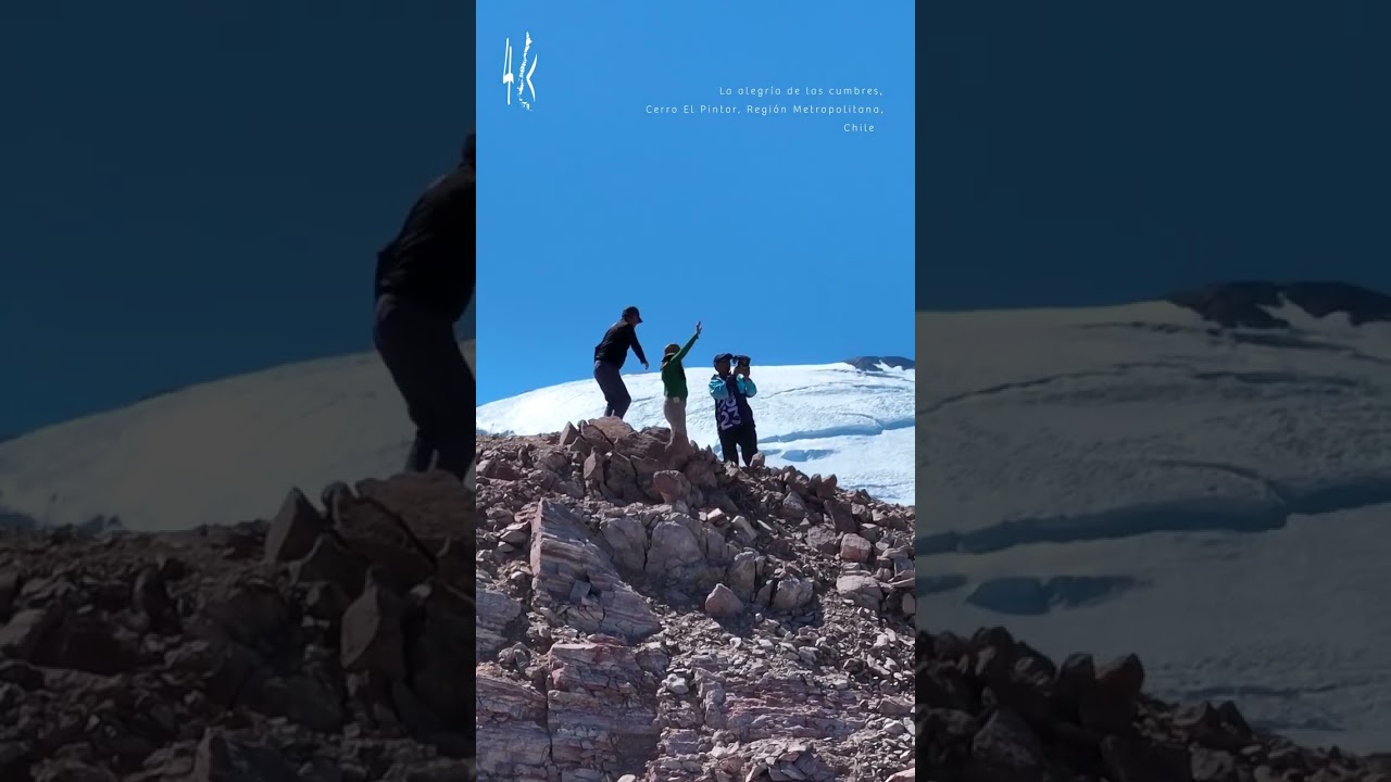 La alegr&iacute;a de las cumbres, Cerro El Pintor, Regi&oacute;n Metropolitana, Chile