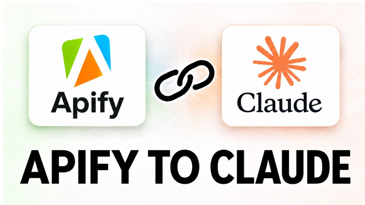 How To Connect Apify To Claude AI! - Tutorial