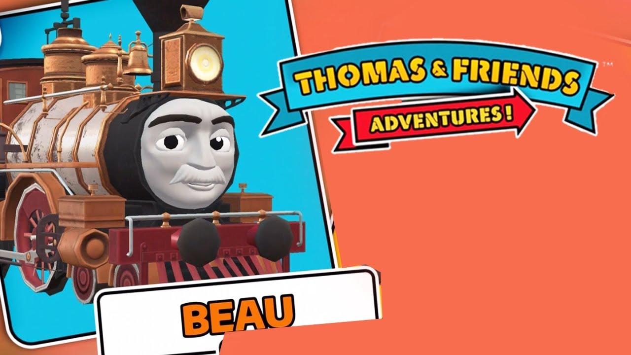 Thomas & Friends: Adventures! - More Engine Unlocked Beau a mining engine with a moustache