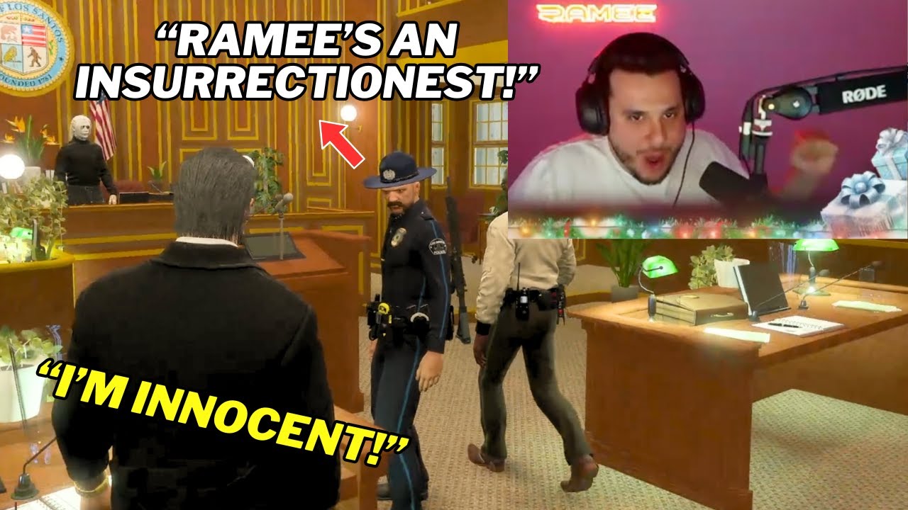 Ramee Flips His Court Case Around And Gets Peanut Found Guilty | Prodigy 2.6 | GTA | CG