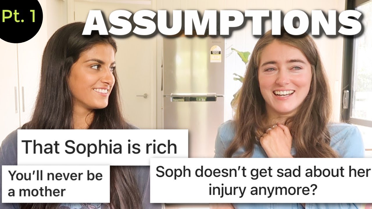 Reacting to your assumptions about my disability (part 1)