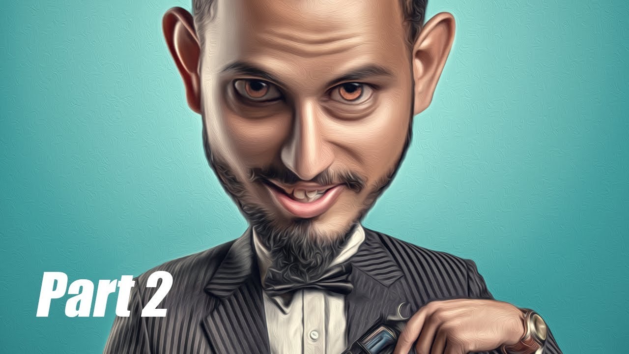 Photoshop Advance Caricature Manipulation Part2