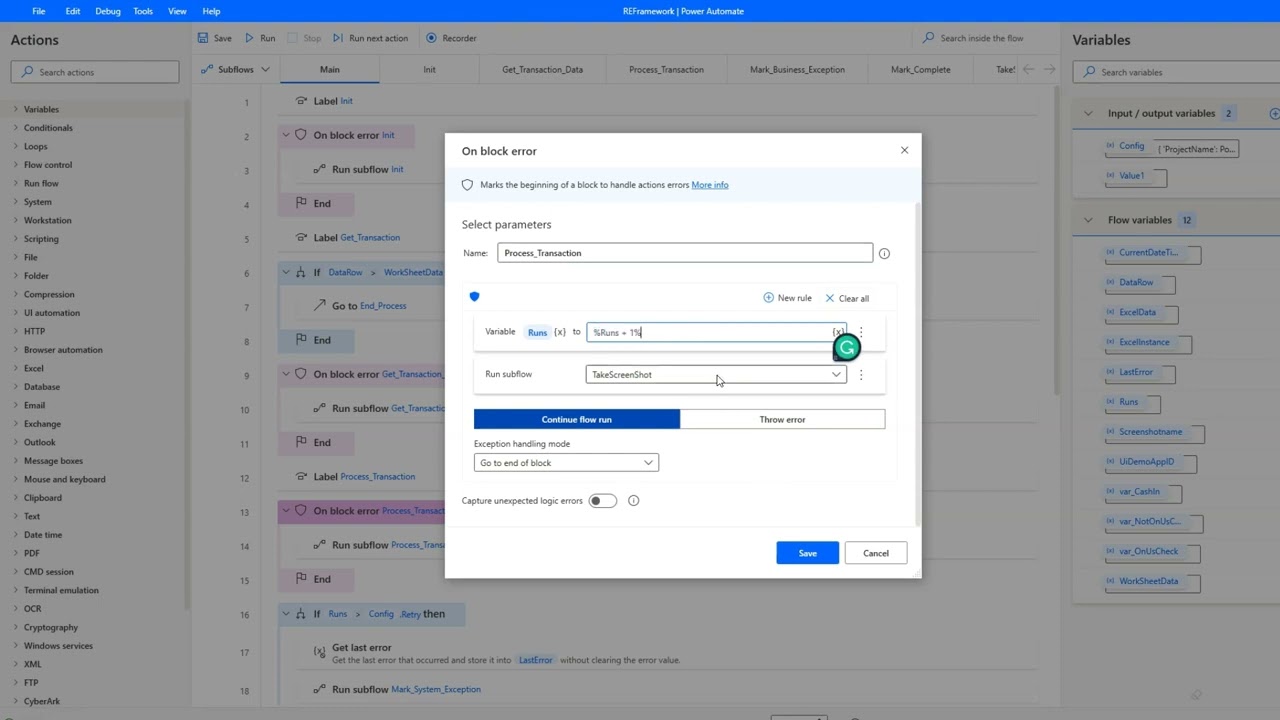 Robotic Framework for Power Automate Desktop