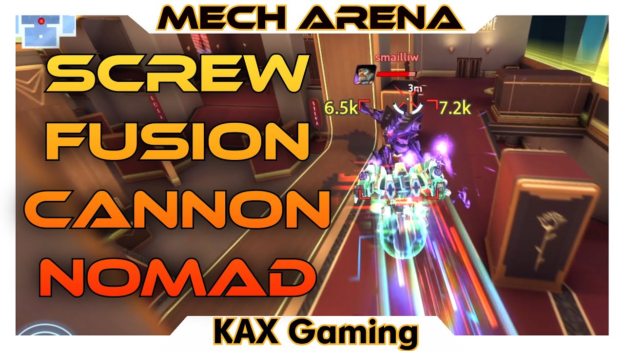 This Fusion Cannon Nomad achievement just isn't EASY😅 - Mech Arena