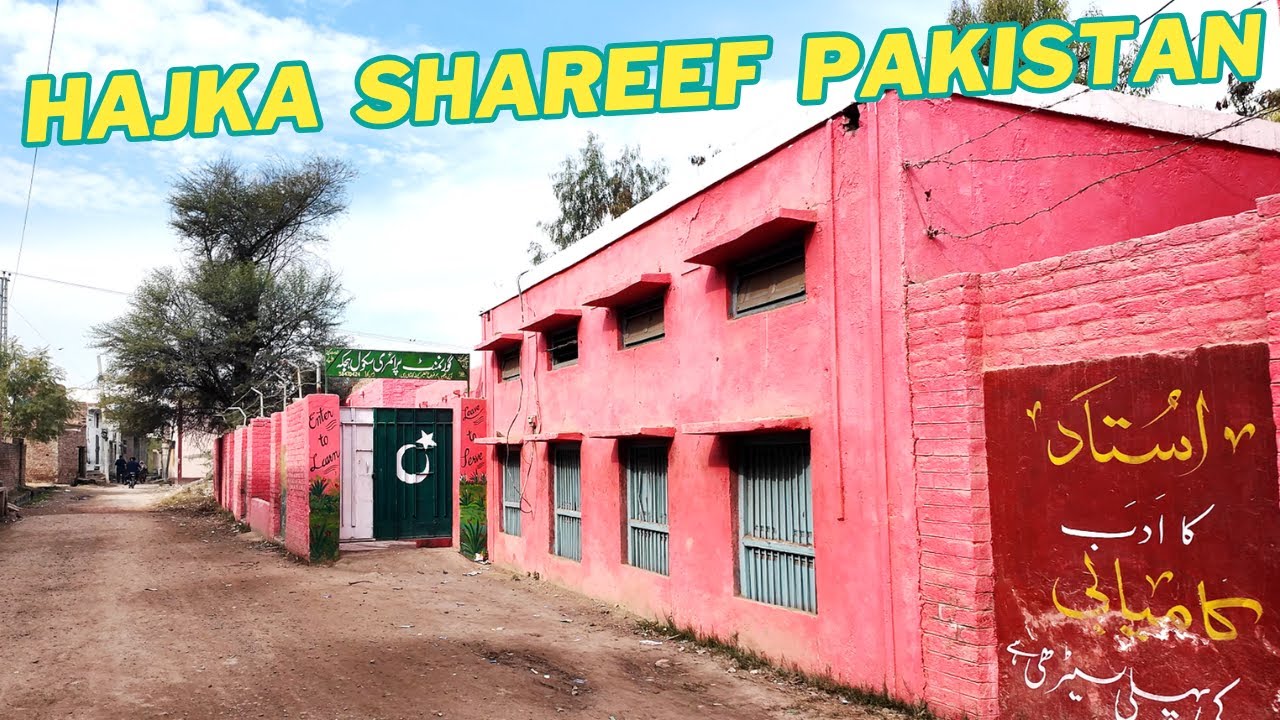 4K Bike Ride in Hajka Shareef | Village Near Bhera Pakistan | Exploring Local Life