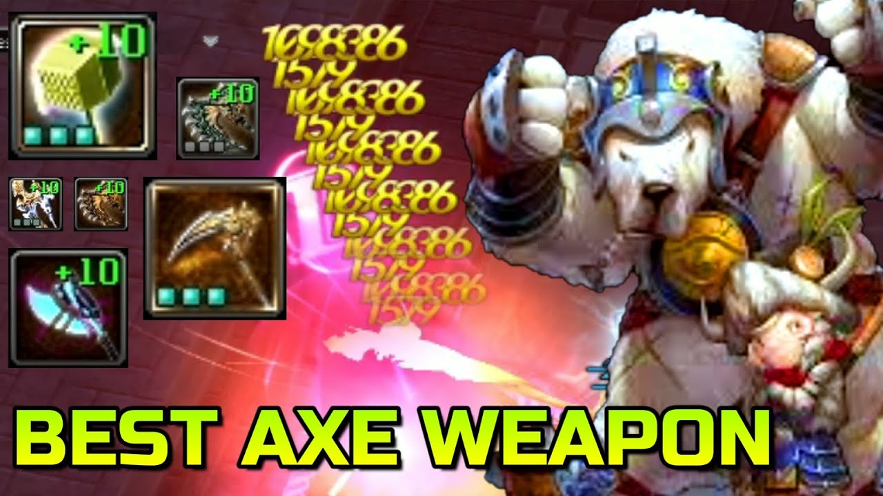 Review Weapon Axe Terbaik (PVE) | Atlantica Online