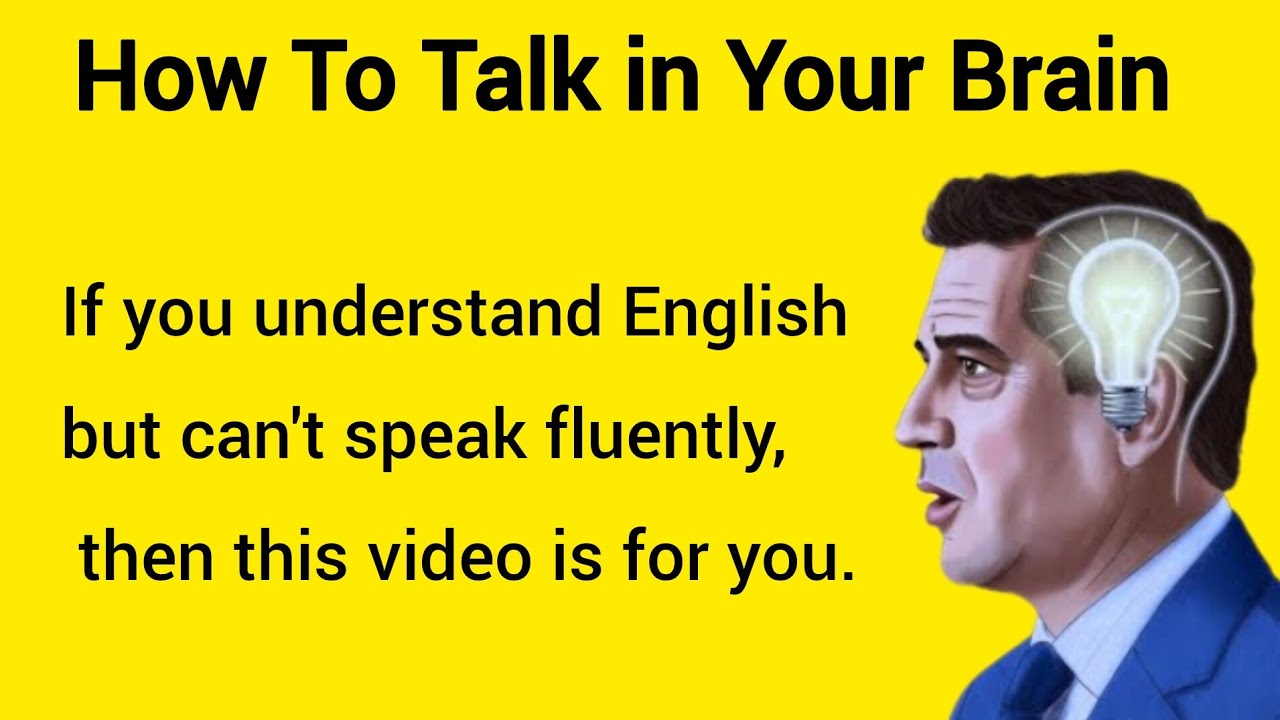 How to Talk English in Your Brain 🧠| Graded Reader | Improve Your English 