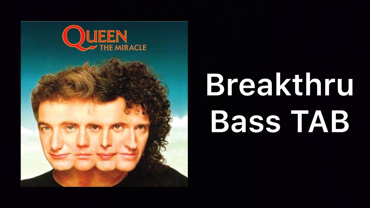 Breakthru bass cover with TAB