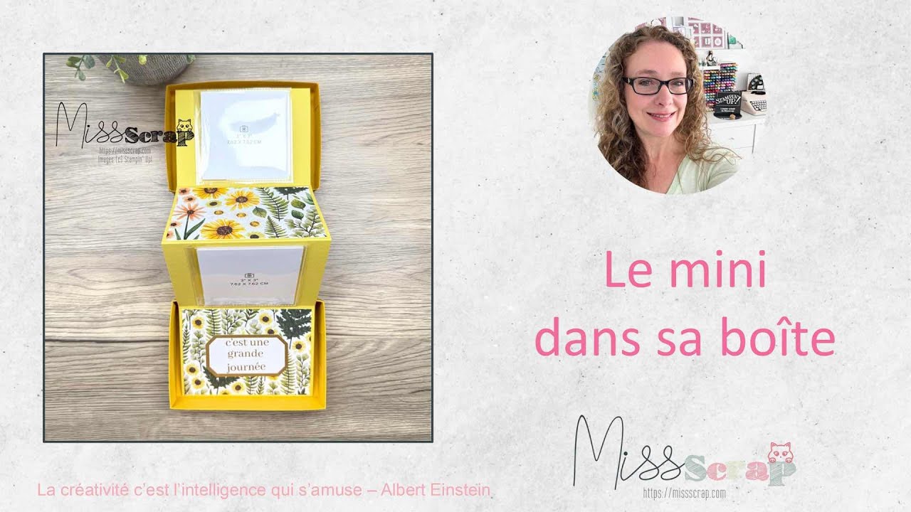 Live #267: Mini album dans sa boîte / mini book in a box
