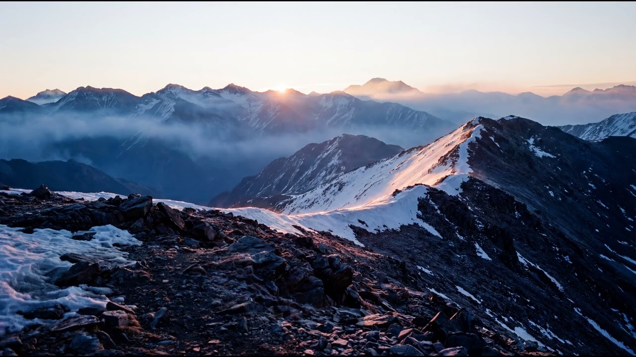 Until the Horizon Ignites – First Light on the Snowline (Post-Metal)