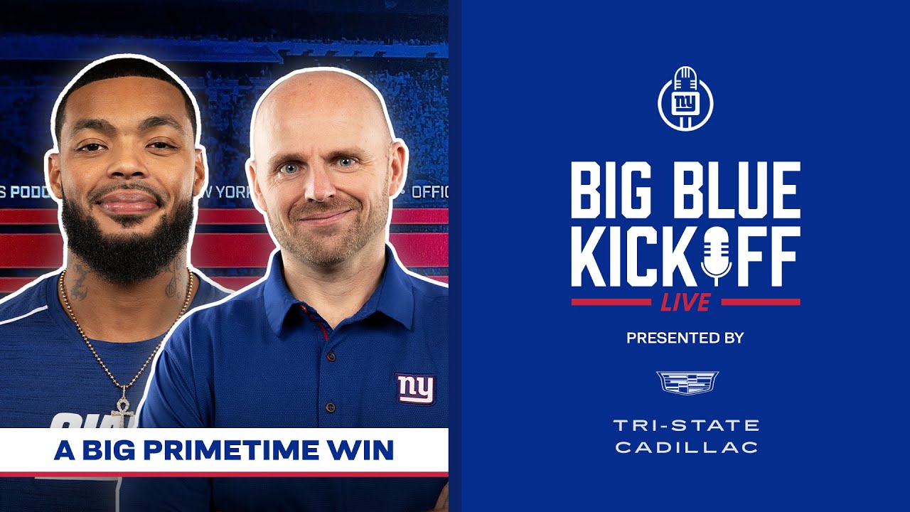 A Big Win in Primetime | Big Blue Kickoff Live | New York Giants