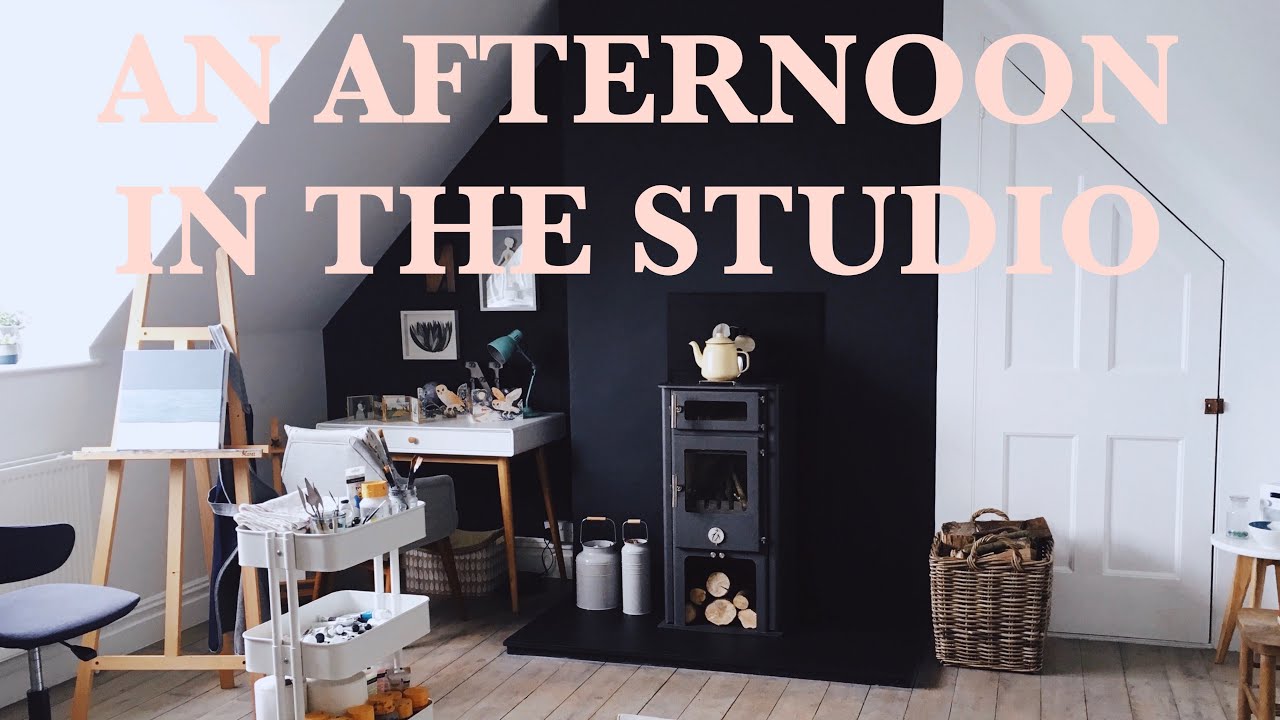 STUDIO VLOG 34 ✶ Our 1901 home, and an afternoon in the studio ✶ Natasha Newton