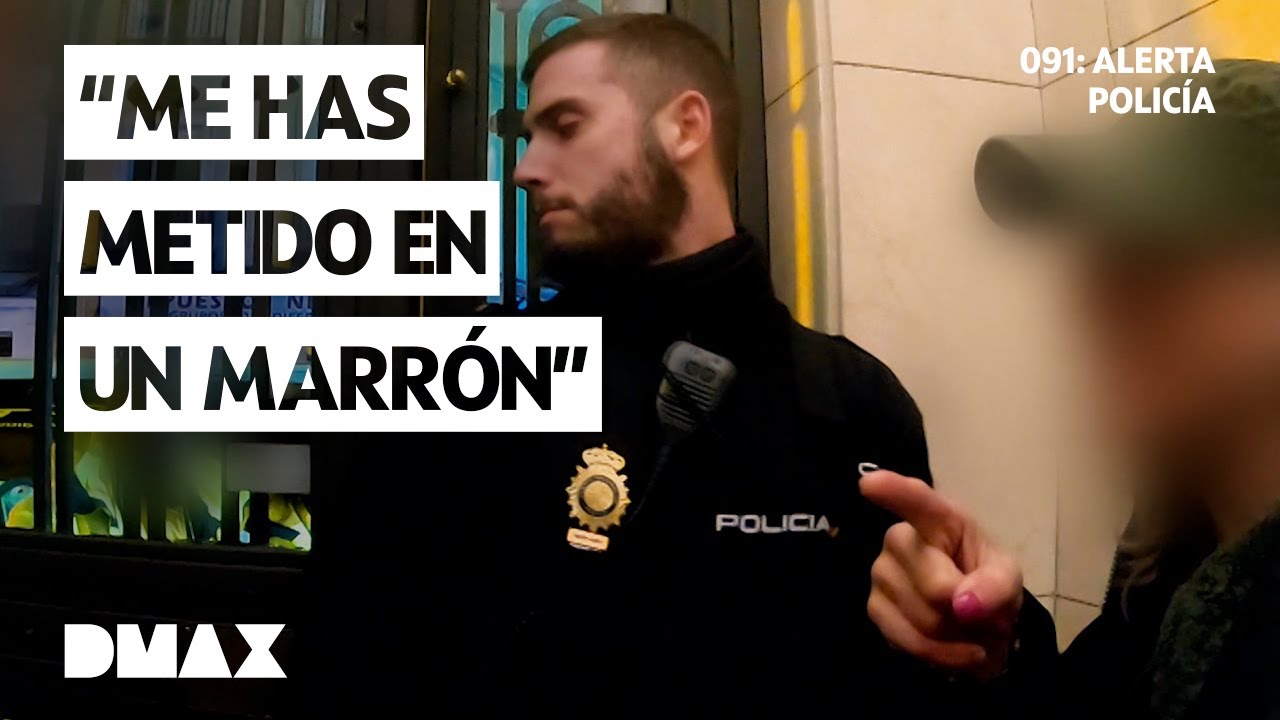 Los agentes de la policía acuden a una intervención urgente | 091: Alerta policía