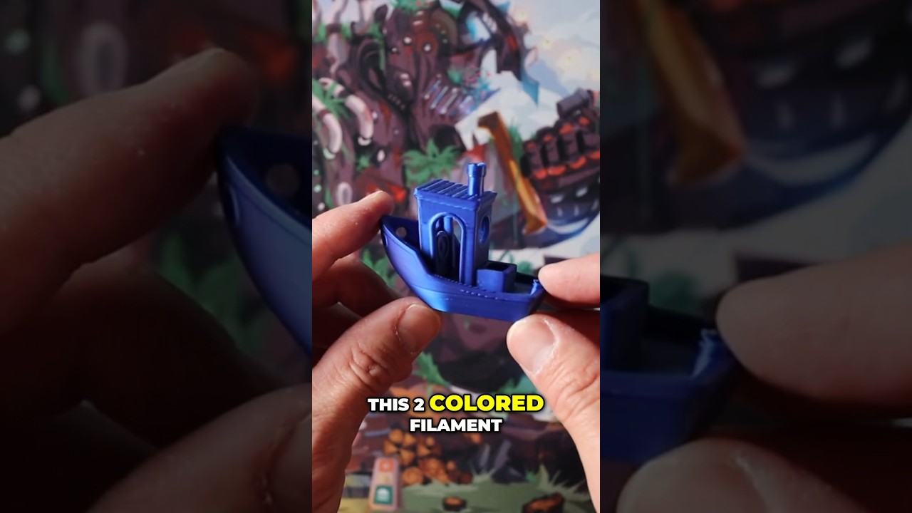 👍 Awesome 👍 Dual-Color 3D Printer Filament From 3DHOJOR!