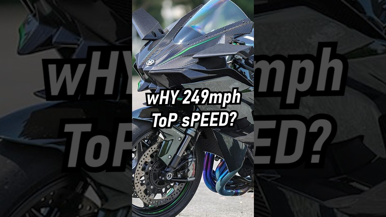 wHy aRE MoToRCyCLE ToP sPEEDS SLOWER tHaN CaRS?