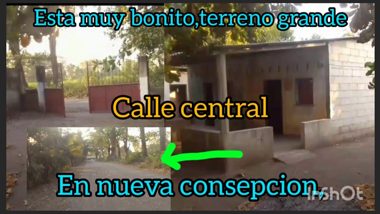  nueva consepcion escuintla,  terreno  a la venta, casa,luz y agua, 502,53446759 precio,350,000mil,