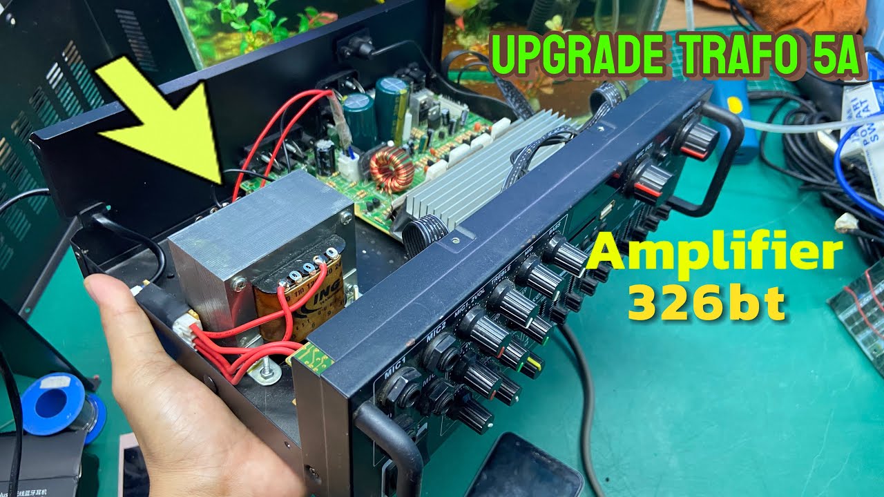 Апгрейд усилителя trafo 5a di av 326bt