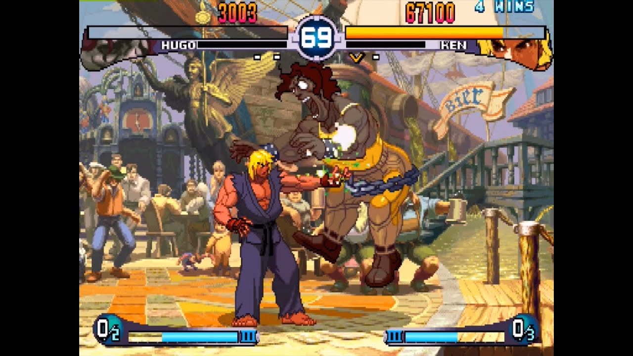 STREET FIGHTER III 2ND IMPACT: kokujinsbrother ( RYU HUGO SEAN ) VS PIKACHUAKUMA ( KEN ) FT5 SET